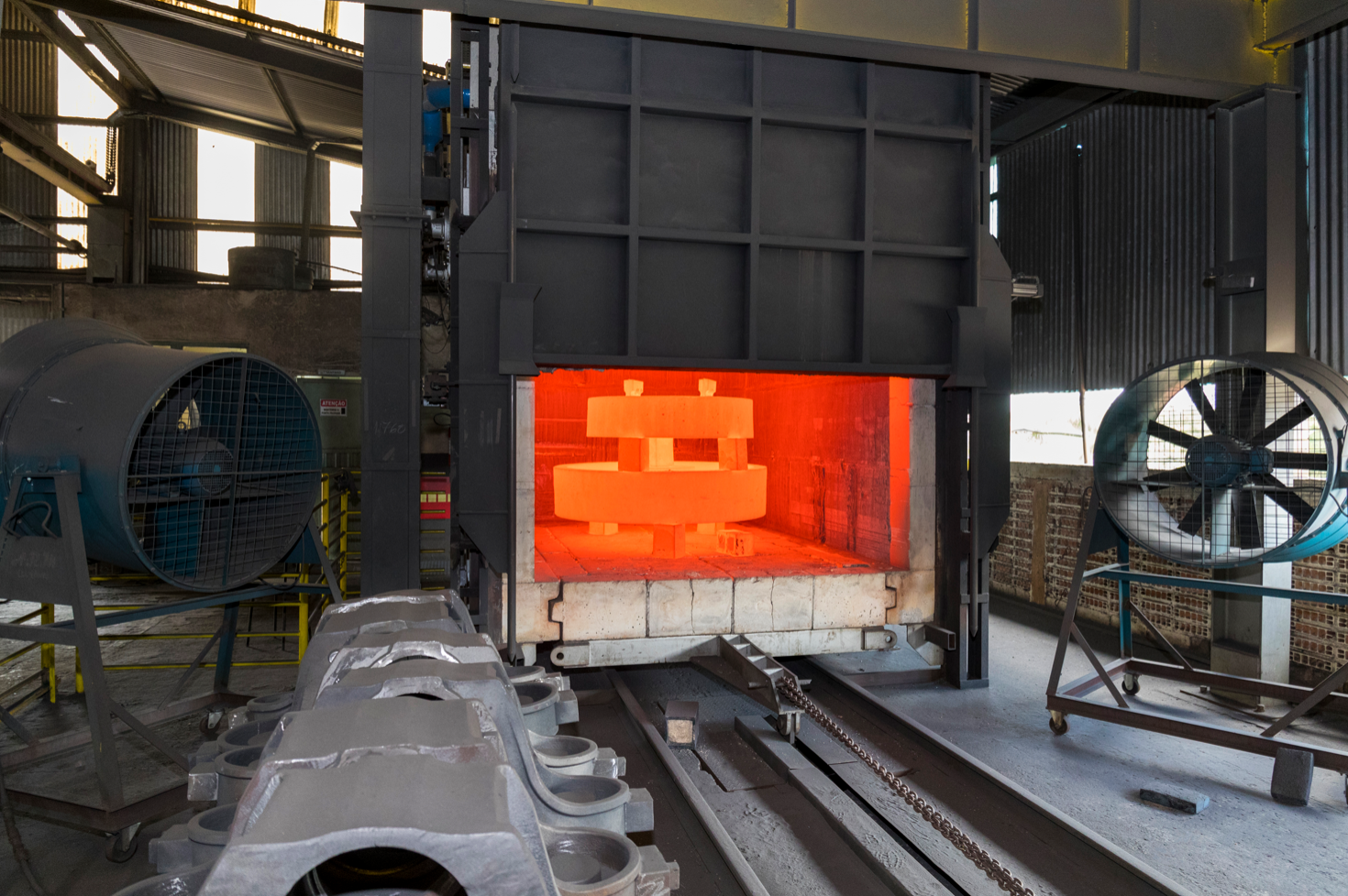 Forno tratamento térmico